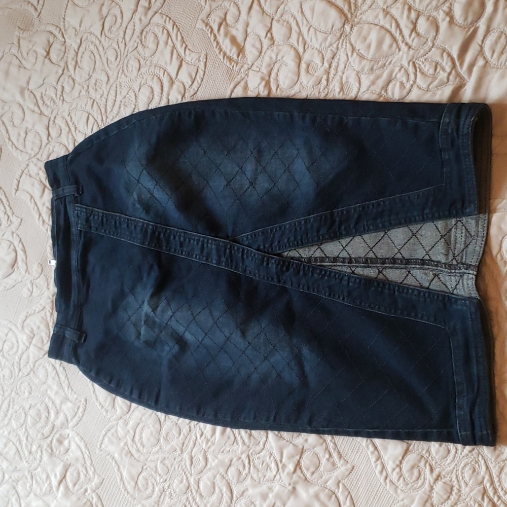 RedFox Jean Skirt Size S Dark Wash